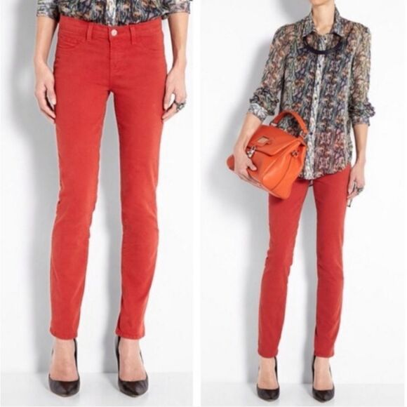 J Brand Blood Orange Skinny Leg Jeans (25) - Picture 1 of 8
